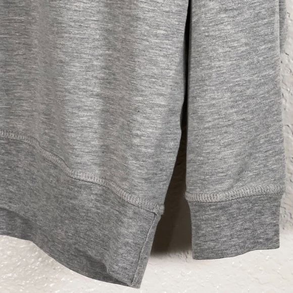 Goodlife Micro Terry Crewneck Sweatshirt Cotton Blend in Grey Heather Men's XXL - Picture 4 of 6